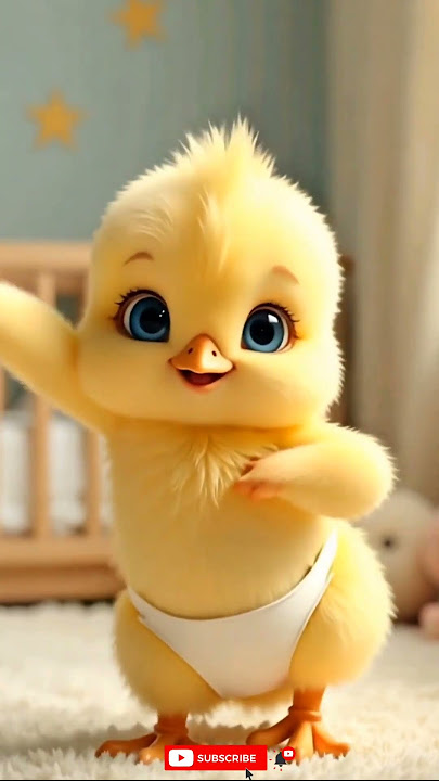 dudy dudy dam dam #dudidudidam #dudidam #yellowchicken #baby