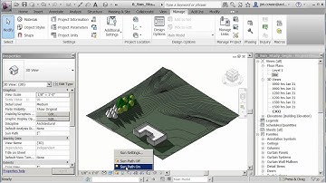 Sun and Shadow Study Settings