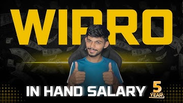 Wipro WILP Inhand Salary Upto And After 5 Years