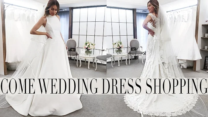 COME WEDDING DRESSS SHOPPING PART 2 | Lydia Elise ...