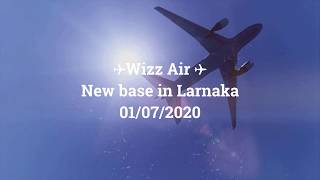 Welcoming of Wizz Air base at Larnaka Airport