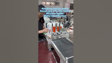 desktop friction feeder#cheap feeder#cost effective feeder #friction feeder#Baiyi Identification