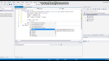 Tutorial membuat aplikasi mengira BMI vb.net