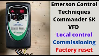 Emerson VFD Error Code 06 Over Voltage on DC BUS
