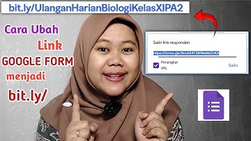 Cara Mengubah Link Google Form menjadi bit.ly