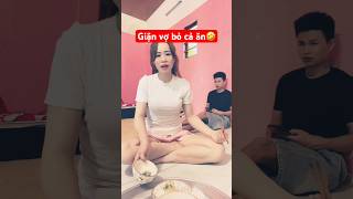 Giận vợ bỏ ăn luôn? #shortvideo #xuhuongyoutube #haihuoc