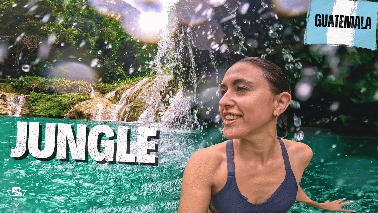 Lost In PARADISE - Semuc Champey, GUATEMALA On A Motorcycle 🇬🇹🌋E04