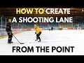 MHH Hockey Tutorials - How To Create A Shooting Lane From The Blue Line