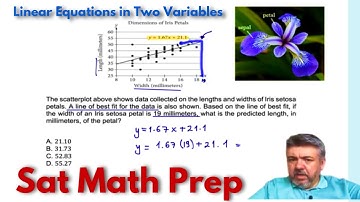 Sat Math Prep Linear Equations in Two Variables