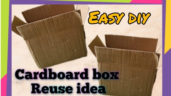 How To Make A Paper Box / Cute Storage Box / Diy Chalk Box For Classroom/  #29 