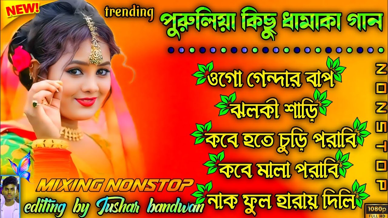 পুরুলিয়া কিছু ধামাকা গান__ Purulia Dhaka gaan__ Purulia Nonstop song__ Purulia Mixing Song #tushar