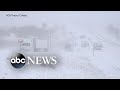 Massive snowstorm slams center of the US