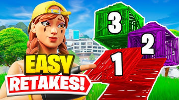 The Best High Ground Retakes For Beginners! (Fortnite Tips & Tricks)