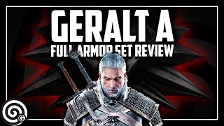 Athlete Statistics ARMOR REVIEW - Geralt's Full Armor Set Alpha | Monster Hunter World