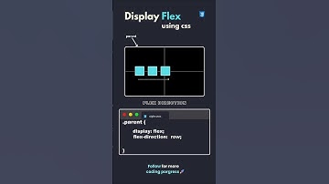 Very easy to Display Flex by using Css tutorials. @techwith.X @Shorts #flexbox #css