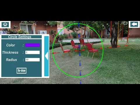 Circle Generation in Augmented Reality