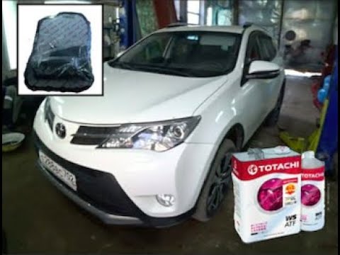 Замена масла в АКПП с фильтром Toyota RAV 4 2 2 Diesel | Toyota CAMRY XV50 2 5 vs 3 5