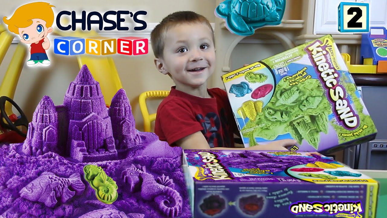 Chase's Corner: Kinetic Sand Fun! Review & Unboxing w/ Mom (#2) - Chase's Corner: Kinetic Sand Fun! Review & Unboxing w/ Mom (#2)
