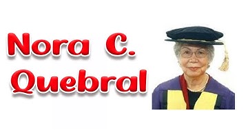 Nora C. Quebral || UGC NET JRF MASS COMMUNICATION By sakshi malyan