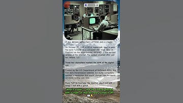 The Birth of the Internet 💻 | First ARPANET Message Sent (1969) | #shorts #shortsfeed