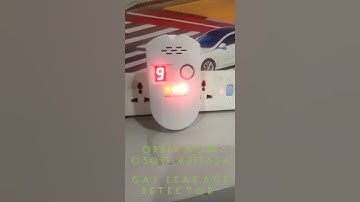 LPG LNG Natural Gas Leak Detector Alarm Warning Sensor Home Security Tool Simple Fidelity design