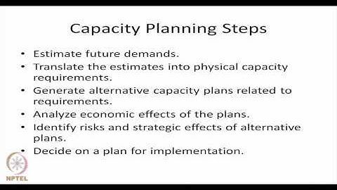 Mod-29 Lec-37 Capacity Planning
