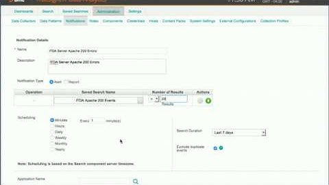 Configuring Notifications | TrueSight IT Data Analytics