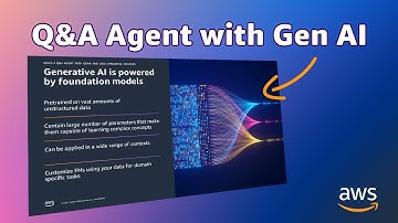 Analytics in 15: Build a Q&A Agent with GenAI and Streaming Services- AWS Analytics in 15