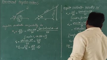 DOM,UNIT-1,Lec-2||Precessional Angular Motion