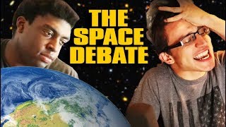 THE SPACE DEBATE! - Chris Ray Gun vs Tom Sweeny