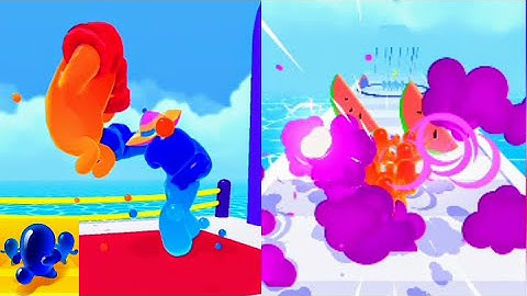 Join Blob Clash 3D Gameplaywalkthrough All Levels Android iOS| CHILL HUB