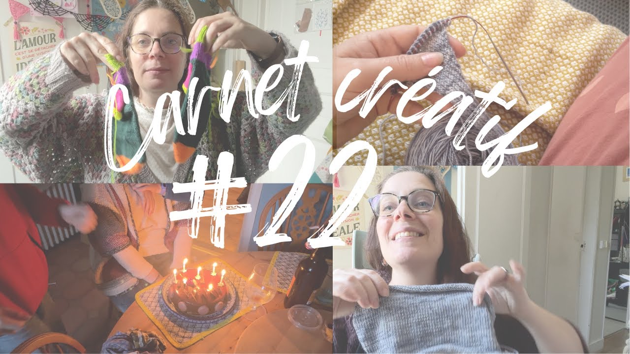 Carnet créatif Ev3 #22 • 2024 • la famille, des cadeaux, et des débuts de tops