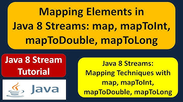Mapping Elements in Java 8 Streams: map, mapToInt, mapToDouble, mapToLong | Streams in Java 8