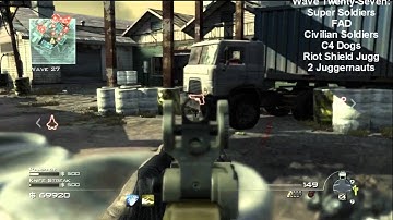 Modern Warfare 3 Solo Survival Breakdown: Carbon Part 4 - Waves 22-30