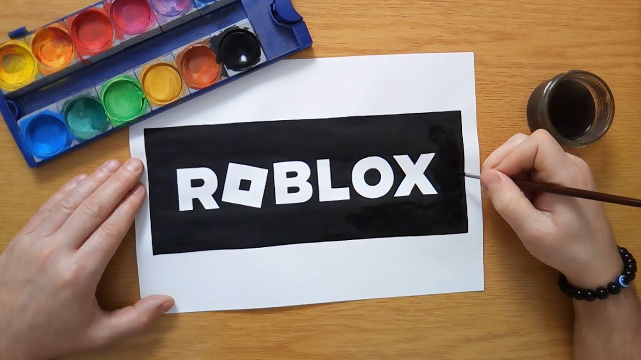 How to Draw the Roblox Logo 