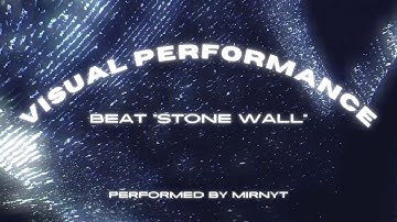 VISUAL PERFORMANCE / STONE WALL / VJING / #vj #vjing #videoperformance #3d #performance #tech #live