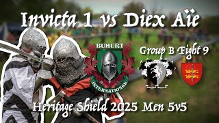 Invicta 1 vs Diex Aie - Fight 9B - Men’s 5v5 Heritage Shield 2025