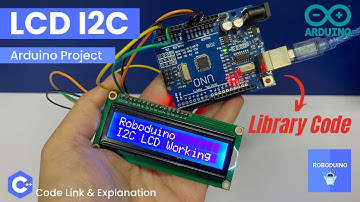 LCD I2C Display with Arduino UNO 📟 Wiring + Library Code (Beginner Friendly)