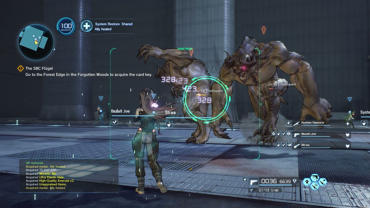 Sword Art Online Fatal Bullet Forest Edge YouTube