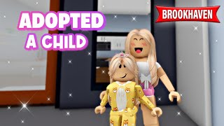 ADOPTED A CHILD!! - BROOKHAVEN RP || (Roblox)