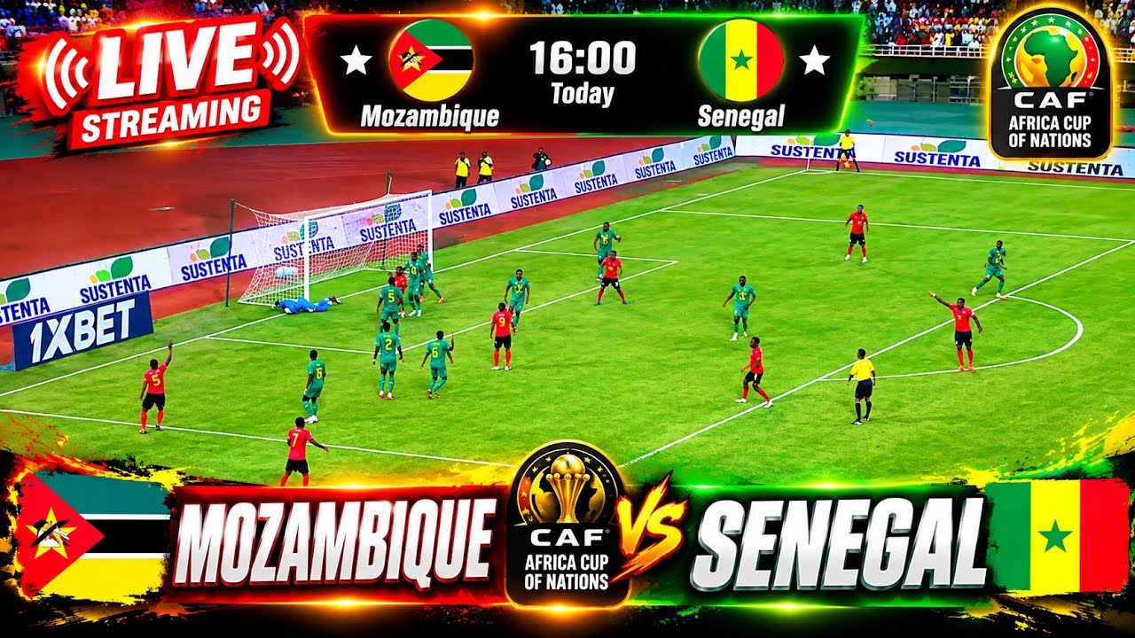 Mozambique  Vs Senegal |  Today | Qualification AFRICON 2027
