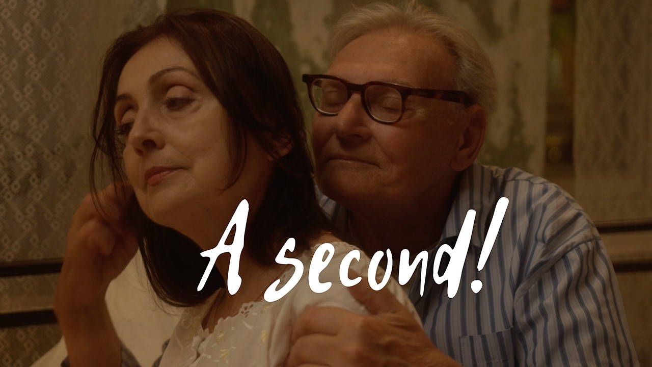Drama short film thumbnail for A Second | Short Film by Katya Grechko | Romantic Drama About Love Beyond Age