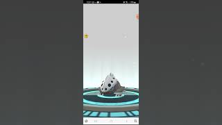 Pokemon Aron evolves into Lairon and Aggron