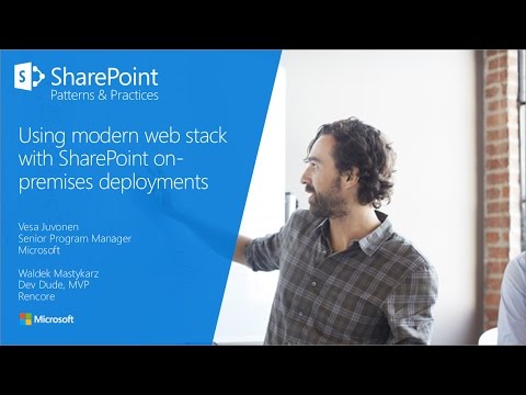 PnP Webcast - Using modern web stack with SharePoint on-premises deployments - YouTube