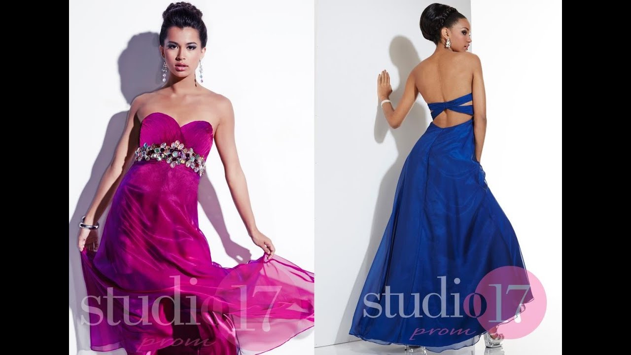 Studio 17 Prom Dress 12482 from Peaches Boutique, Chicago, IL YouTube