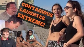 CONTAGIOUS LAUGHING EXTREME - LOUD LAUGHTER IN PUBLIC - Feel Good Video! | Jack Vale