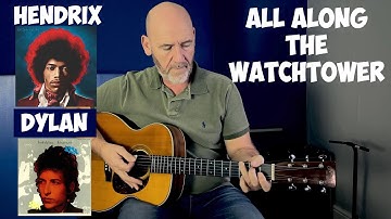 How to play All along the watchtower - Hendrix/Dylan - Guitar Lesson
