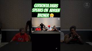 #gervontadavis #adrienbroner #boxing Gervonta Tank Davis Speaks On Adrien Broner