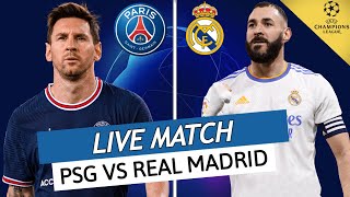 ???????? PSG - REAL MADRID LIVE / ALLEZ PARIS! / ????LE CHOC DES TITANS! / LIGUE DES CHAMPIONS / UCL / LDC