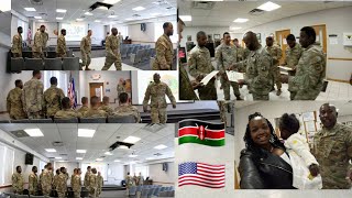 MY KENYAN 🇰🇪  HUBBY USA 🇺🇸 MILITARY 🪖 GRADUATION CEREMONY 👏 👏 👏 👏.